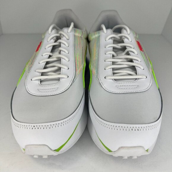 Puma Mens 382740-01 White Future Rider Double Spectra Homme Size 13 Running Shoe - Picture 3 of 9